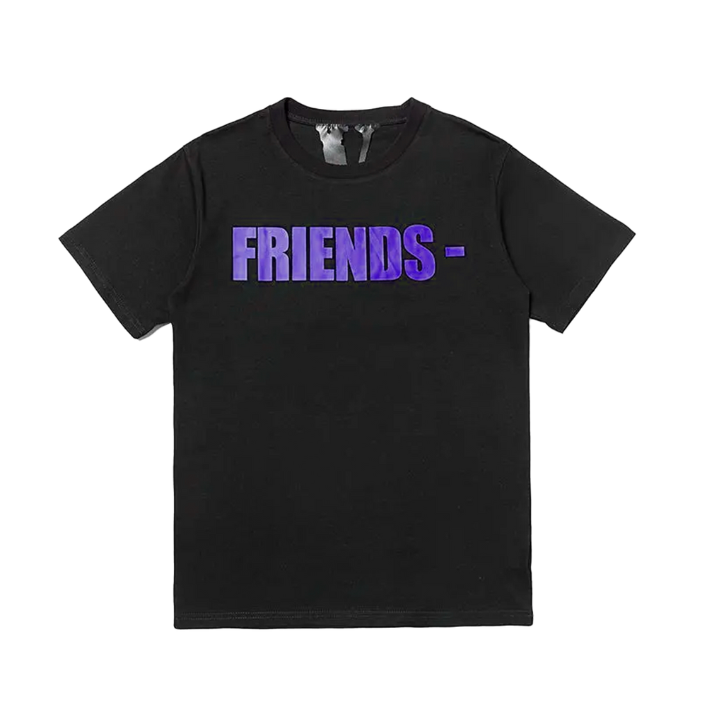 Vlone Friends Shirt Black Purple