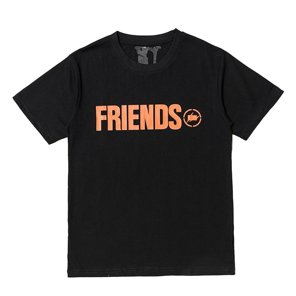 Vlone Fragment Friends Shirt Black Orange