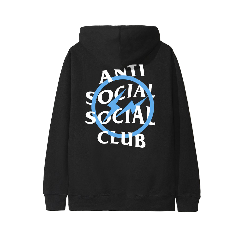 Anti Social Club Fragment Hoodie Blue