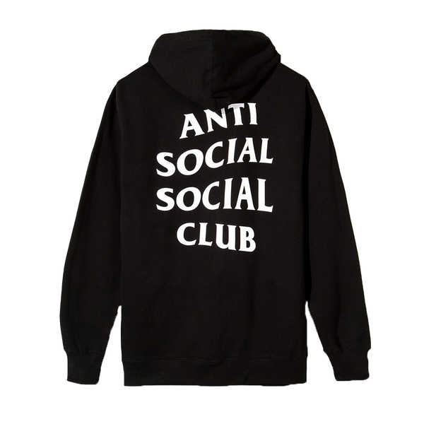 Anti Social Club Zipper Black The Plug Store