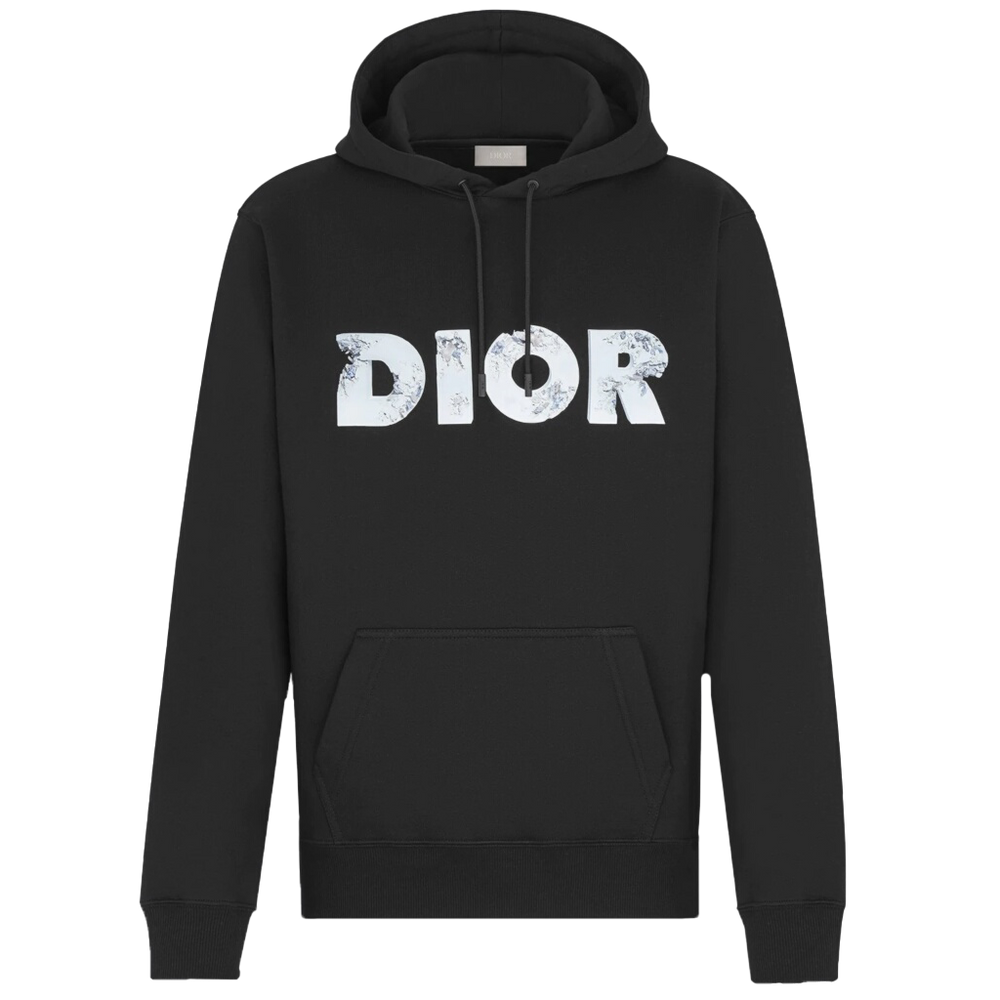 Dior x Daniel Arsham Eroded Hoodie Black