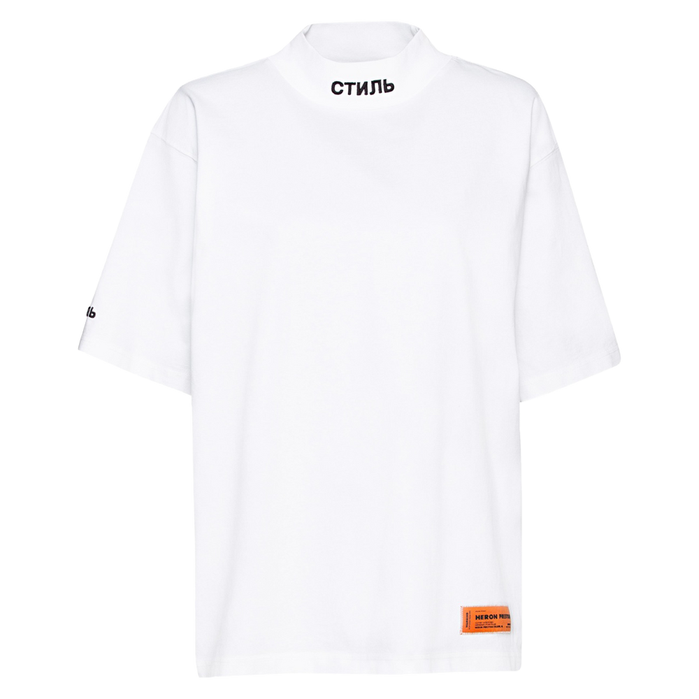 Heron Preston Turtleneck T-Shirt White