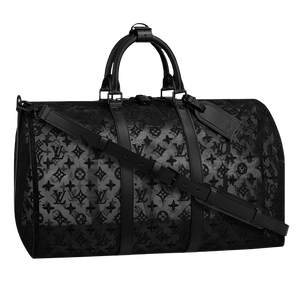 
                  
                    Louis Vuitton Keepall Bandouliere Monogram Mesh Black Mesh/Leather
                  
                